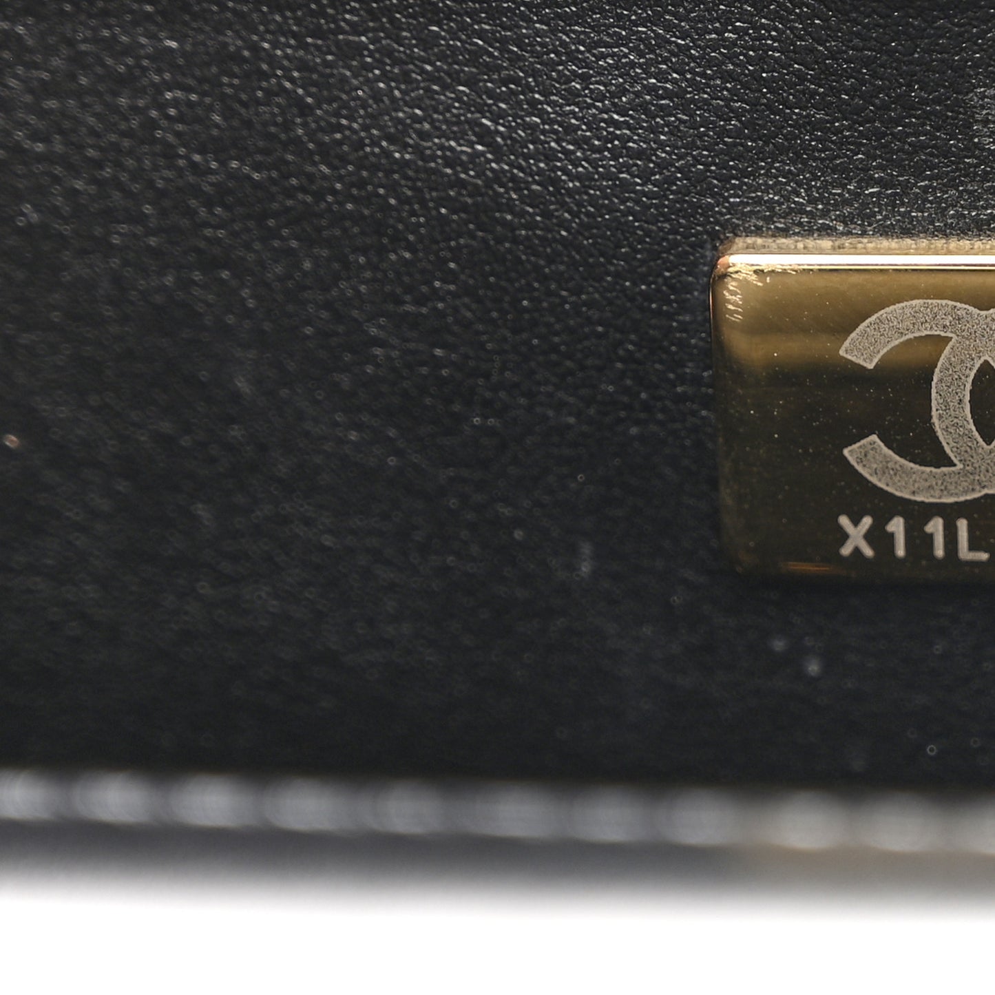 Calfskin Quilted Mini Perfect Fit Flap Black