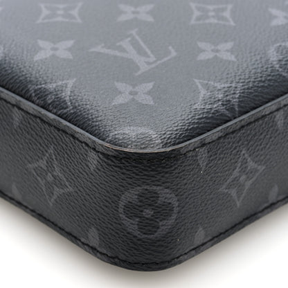 Louis Vuitton Reverse Monogram Eclipse Trio Messenger Large Pochette 8 of 9
