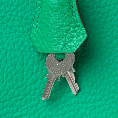 Hermes Taurillon Clemence Birkin 30 Menthe 28 of 31