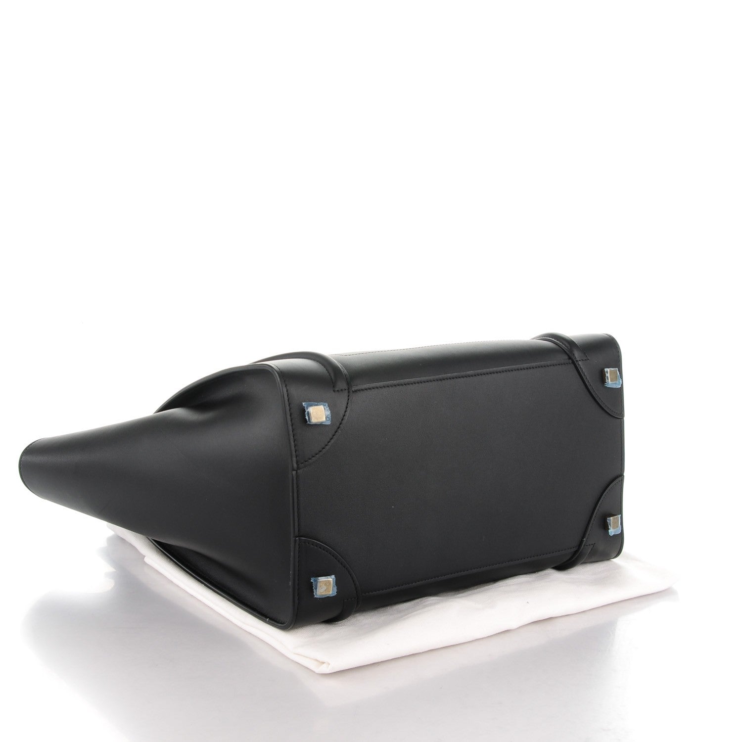 Celine Smooth Calfskin Mini Luggage Black 4 of 7