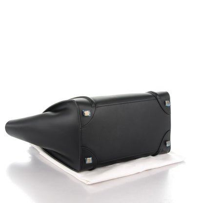 Celine Smooth Calfskin Mini Luggage Black 4 of 7