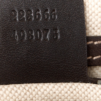 Gucci GG Plus Monogram Small Flap Messenger Bag Beige Dark Brown 7 of 12