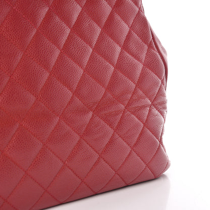 Chanel Caviar Quilted Petit Timeless Tote PTT Dark Pink 22 of 22
