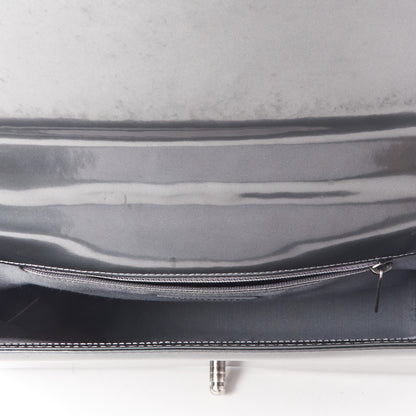 Chanel Glazed Calfskin Large Boy Flap Grey 4 of 13
