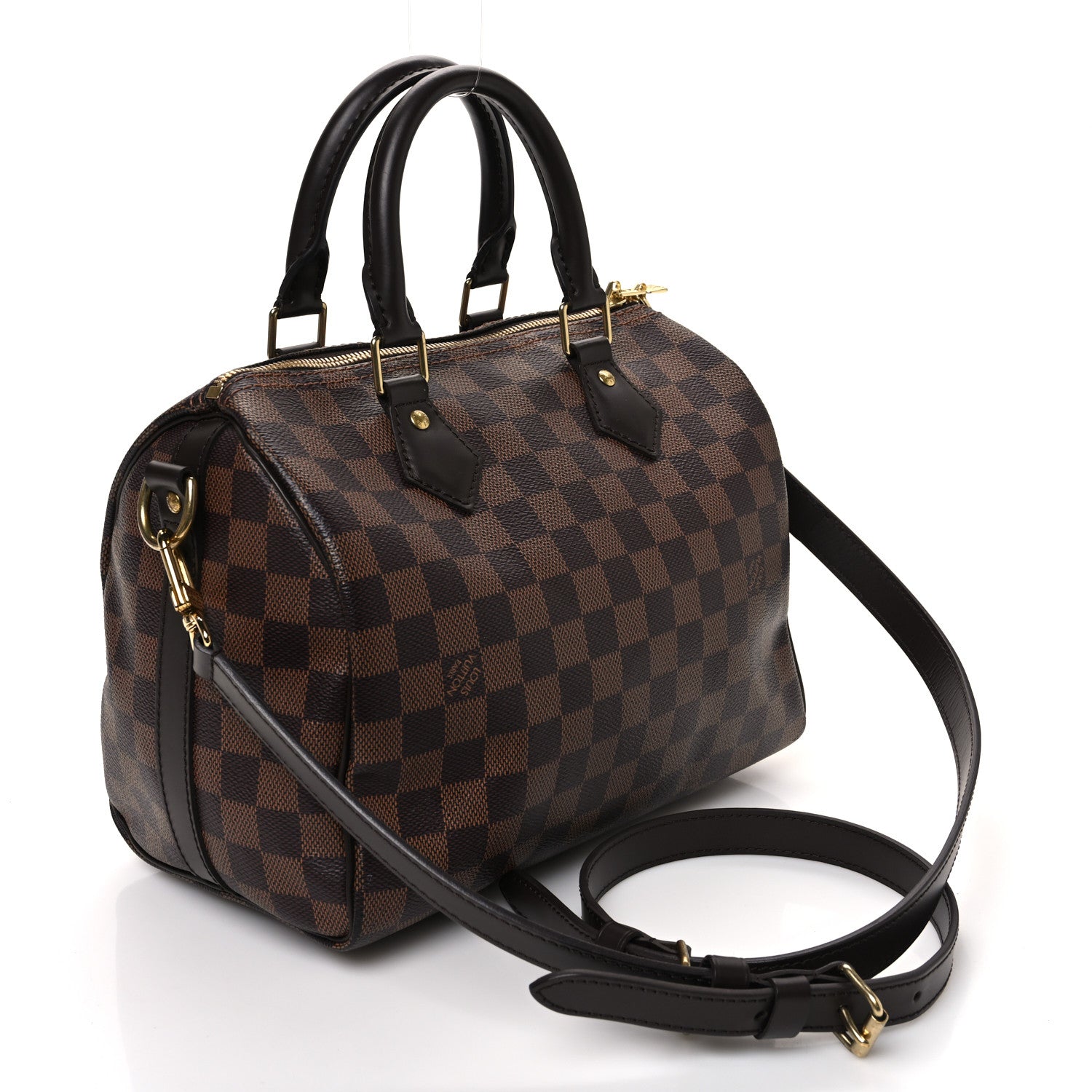 Louis Vuitton Damier Ebene Speedy Bandouliere 25 3 of 9