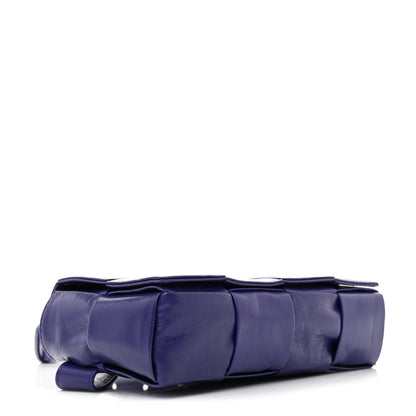 Bottega Veneta Paper Calfskin Maxi Intreccio Cassette Belt Bag Unicorn 4 of 10