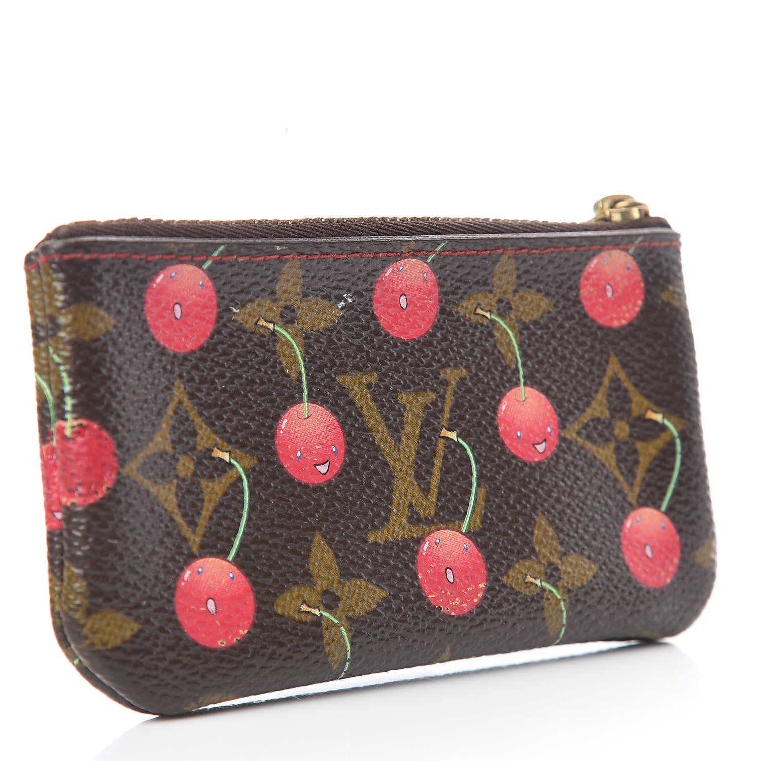 Louis Vuitton Monogram Cerises Key Pouch 3 of 9