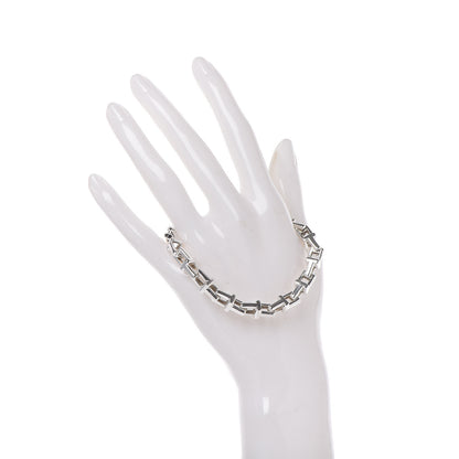 Tiffany Sterling Silver T Chain Bracelet 2 of 6