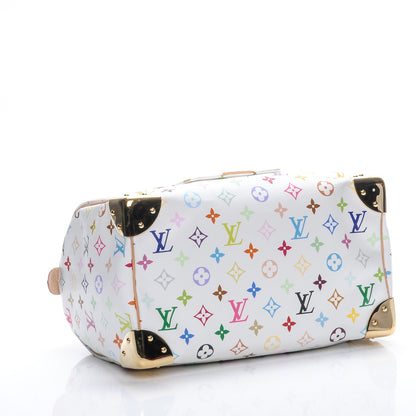 Louis Vuitton Monogram Multicolor Speedy 30 White 4 of 10