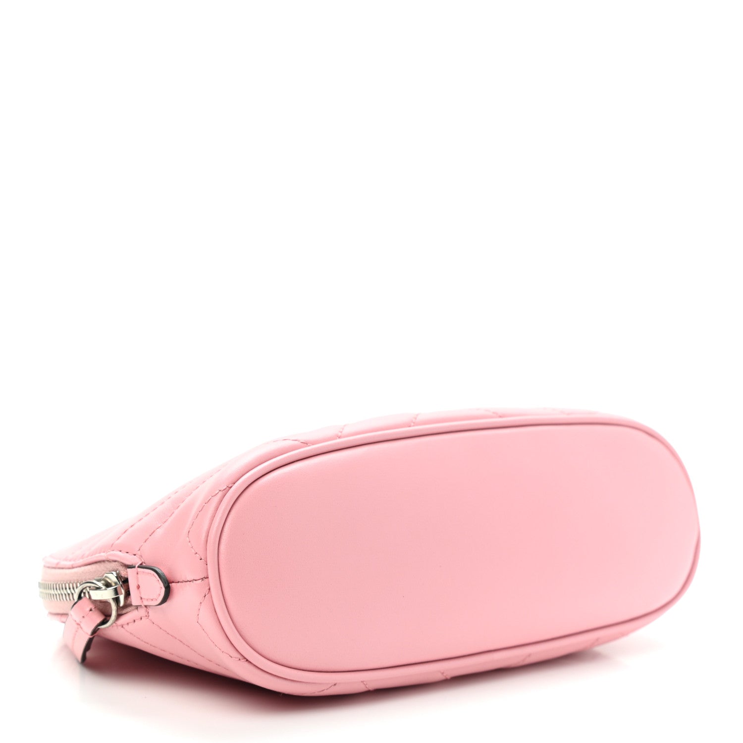 Gucci Calfskin Matelasse Large GG Marmont Pouch Cosmetic Case Wild Rose 7 of 8