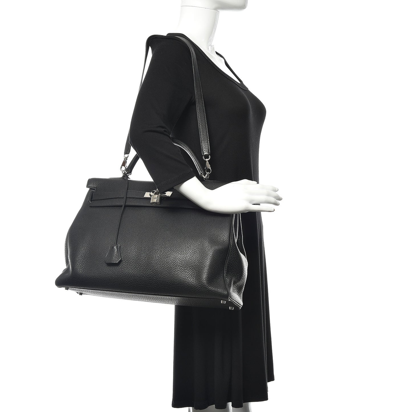 Taurillon Clemence Retourne Kelly 40 Black
