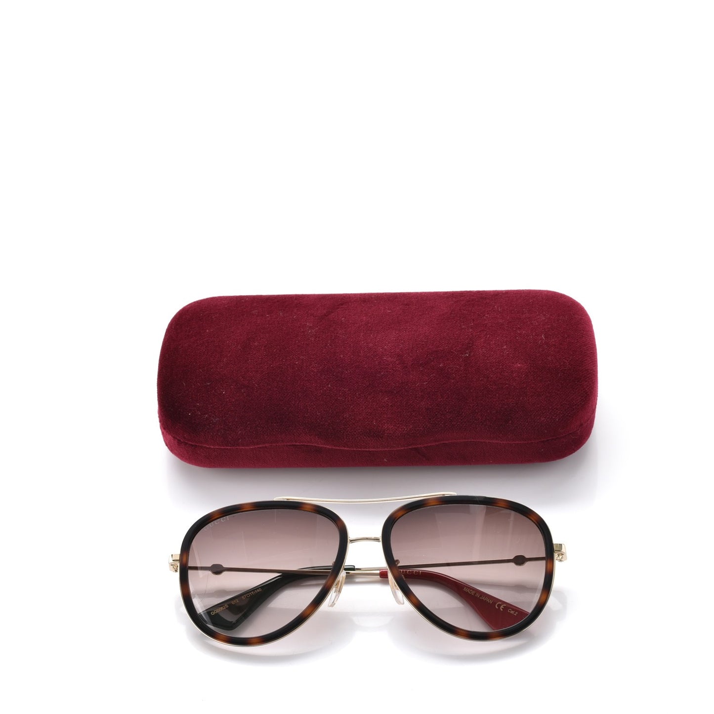 Aviator Sunglasses GG0062S Tortoise