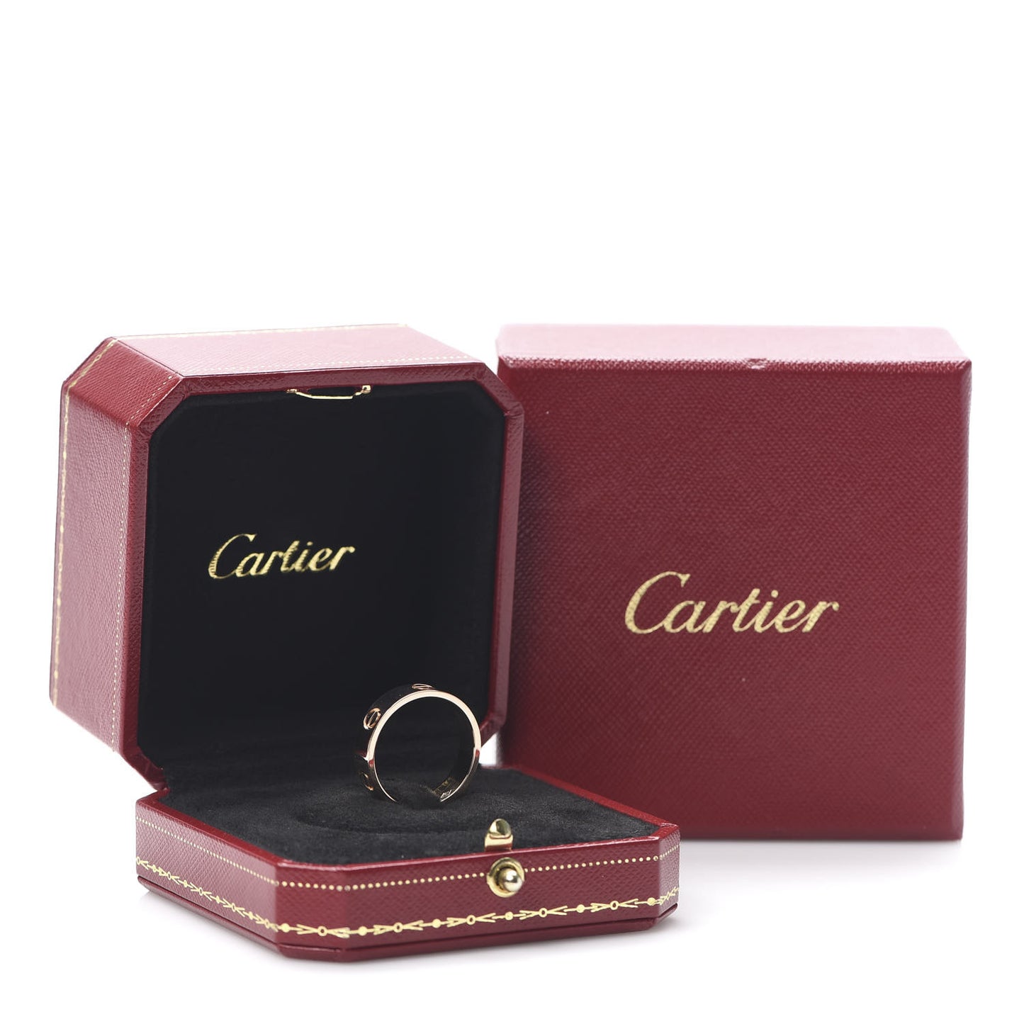 18K Pink Gold 5.5mm LOVE Ring 59 8.75