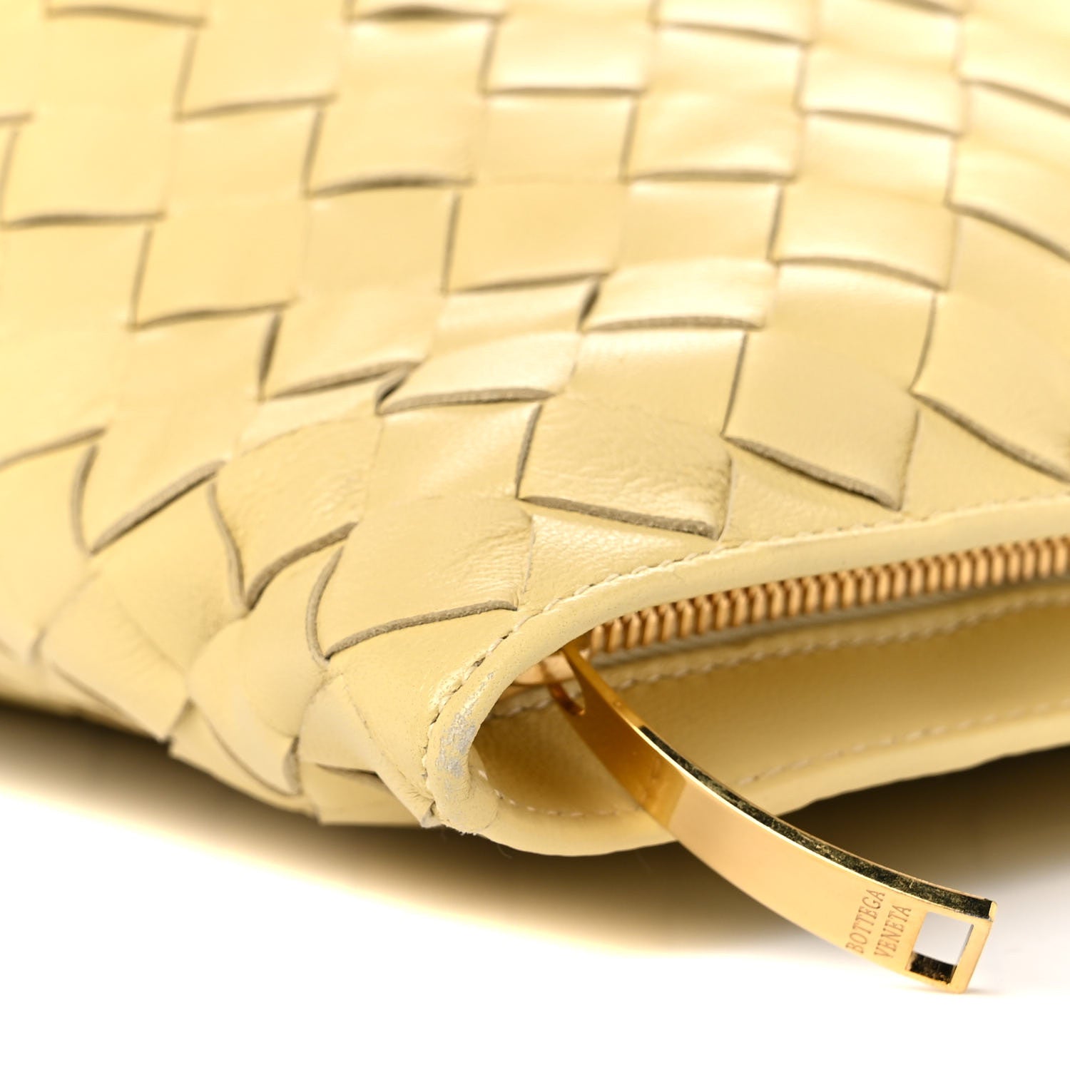 Bottega Veneta Nappa Intrecciato BV Twist Zabaione 6 of 11