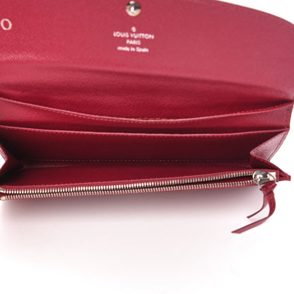 Louis Vuitton Epi Emilie Wallet Fuchsia 5 of 14