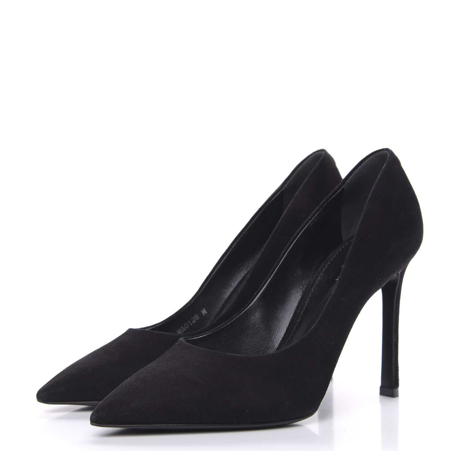 Louis Vuitton Suede Rendez Vous Pumps 37 Black 3 of 10