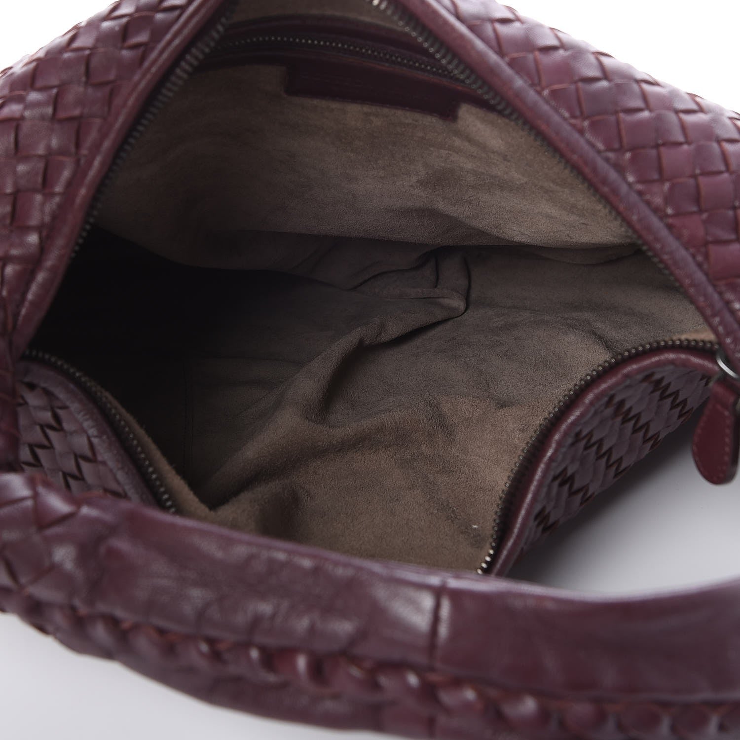 Bottega Veneta Nappa Intrecciato Large Veneta Hobo Aubergine 5 of 7