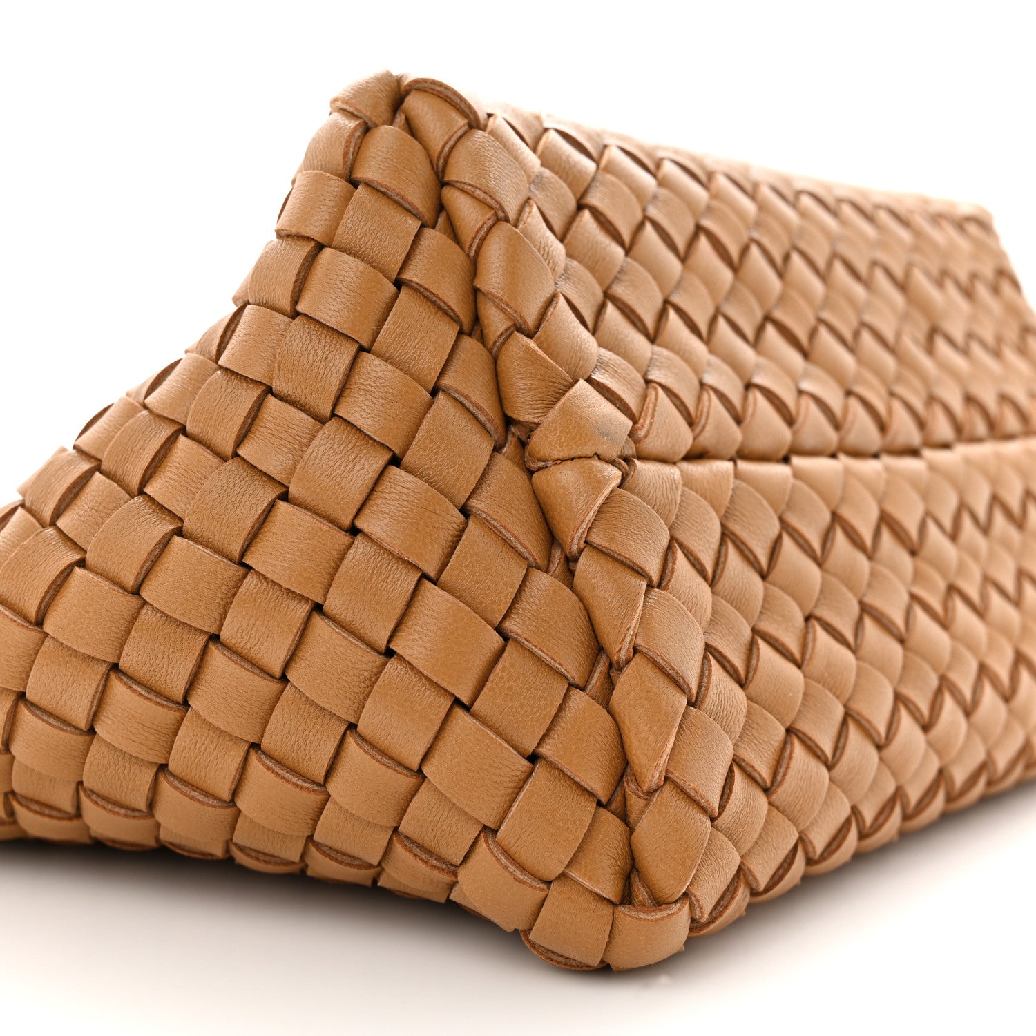 Bottega Veneta Nappa Intrecciato Mini Cabat Caramel 8 of 10