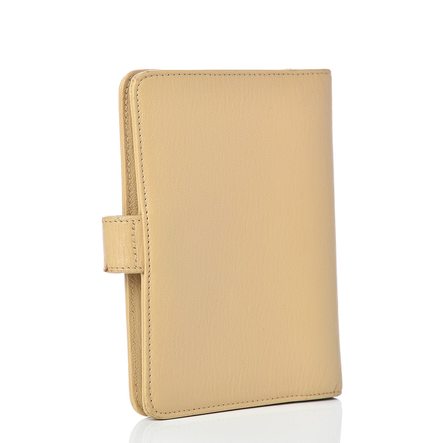 Chanel Goatskin Small Ring Agenda Planner Beige 3 of 17