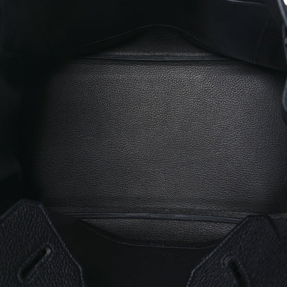 Hermes Taurillon Clemence Birkin 35 Black 5 of 10