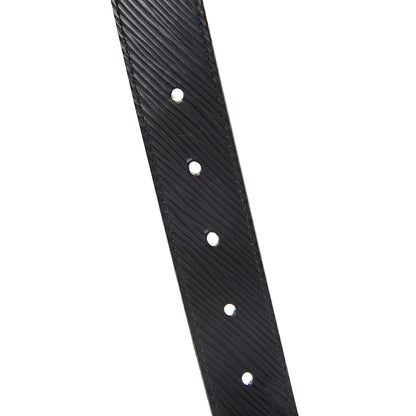 Louis Vuitton Epi 30mm LV Twist Belt 80 32 Black 4 of 5