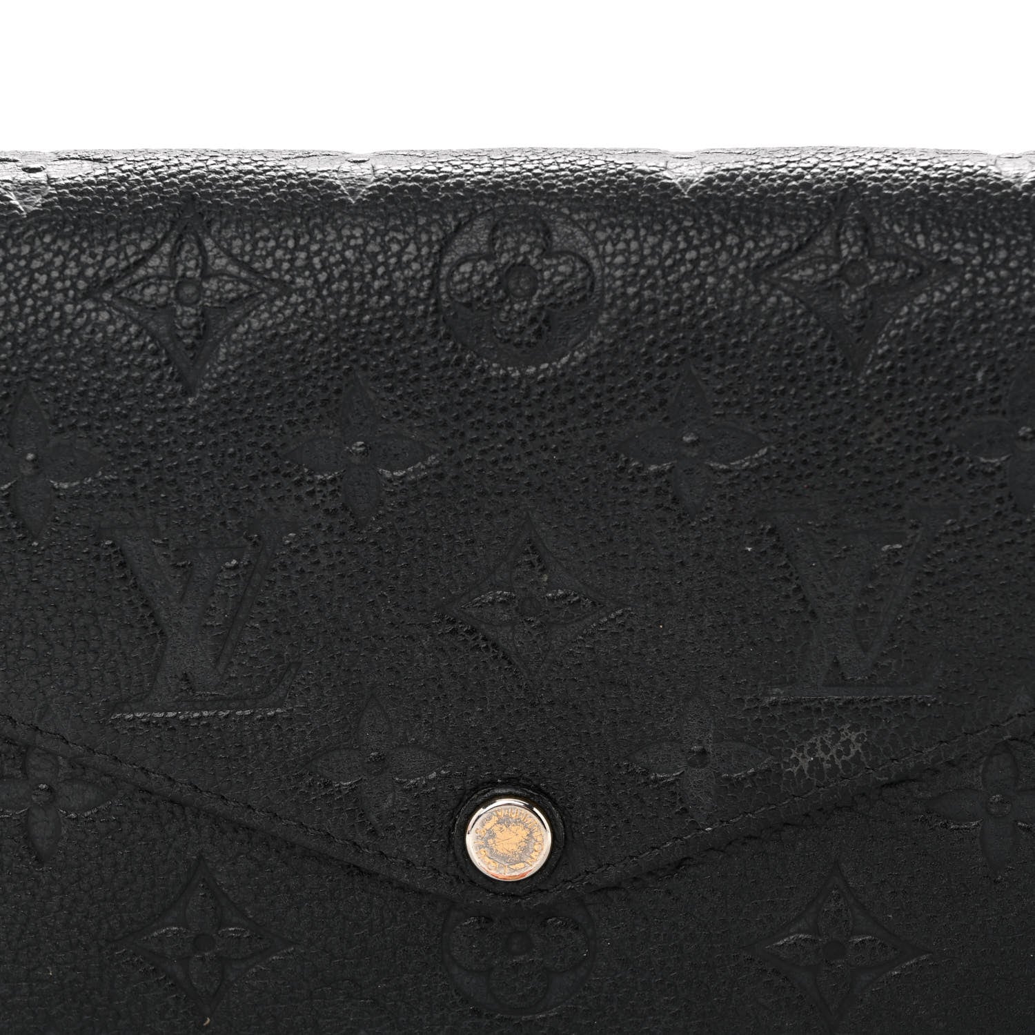 Louis Vuitton Empreinte Pochette Felicie Chain Wallet Black 8 of 13