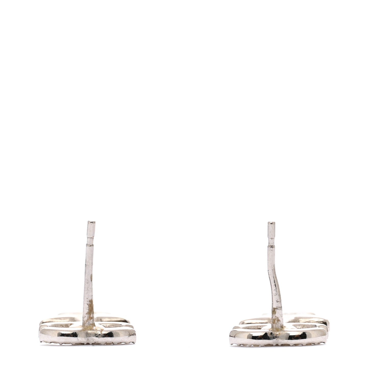 Crystal CC Starfall Drop Earrings Silver