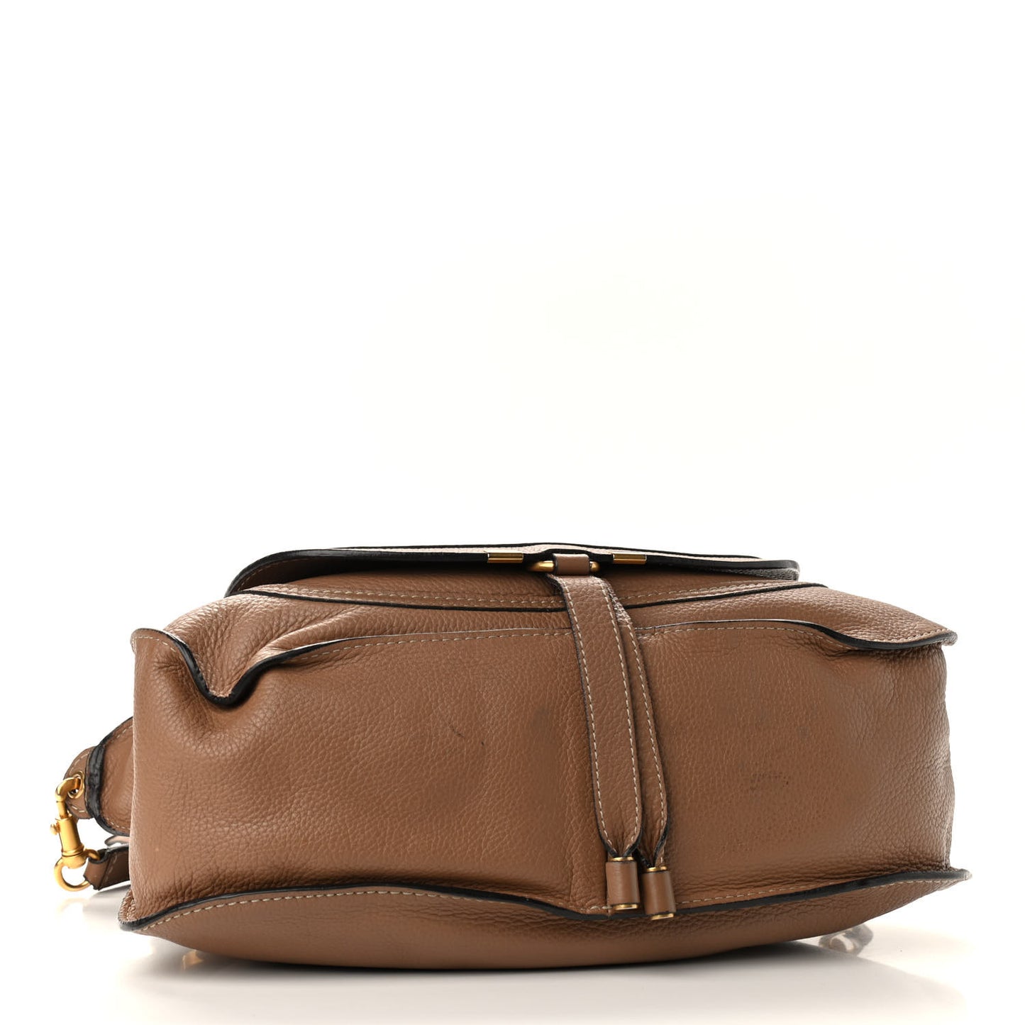 Calfskin Medium Marcie Satchel Nut