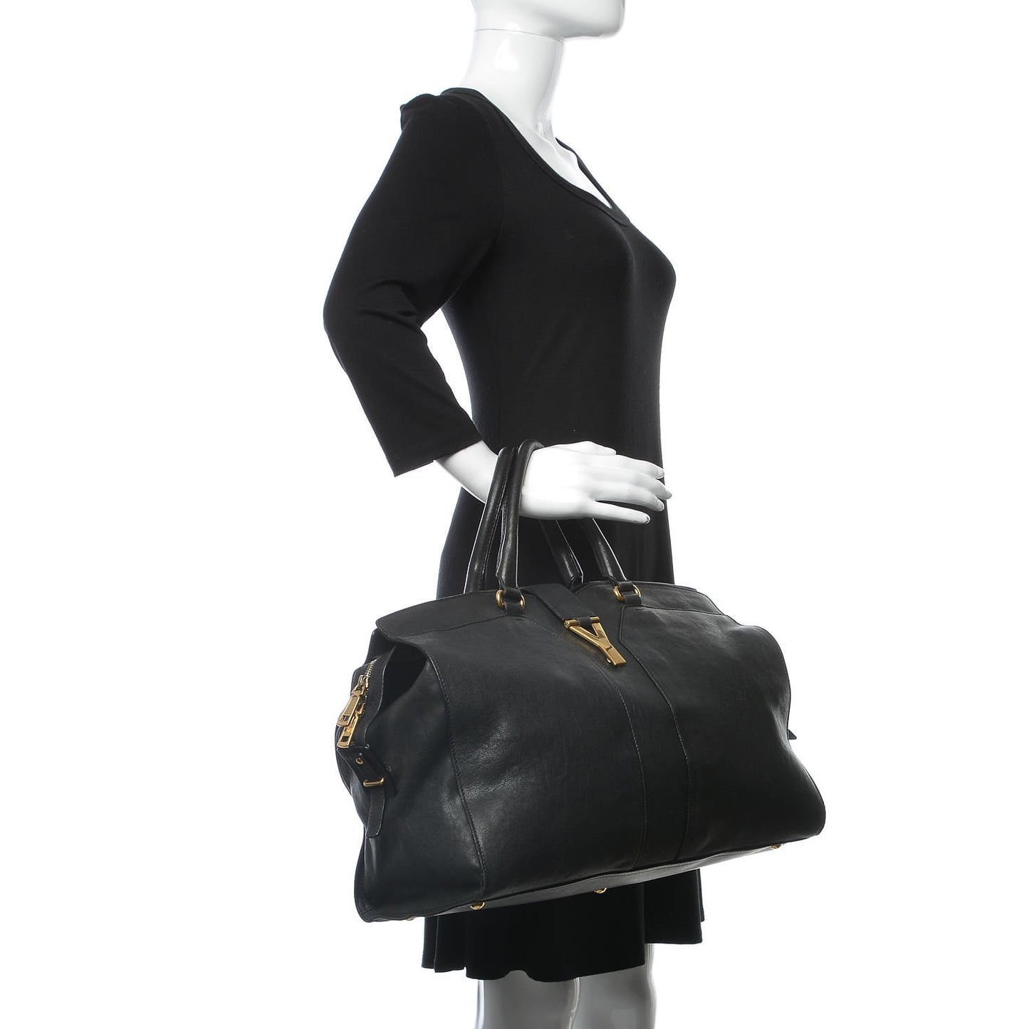 Sheepskin Large Cabas ChYc Black