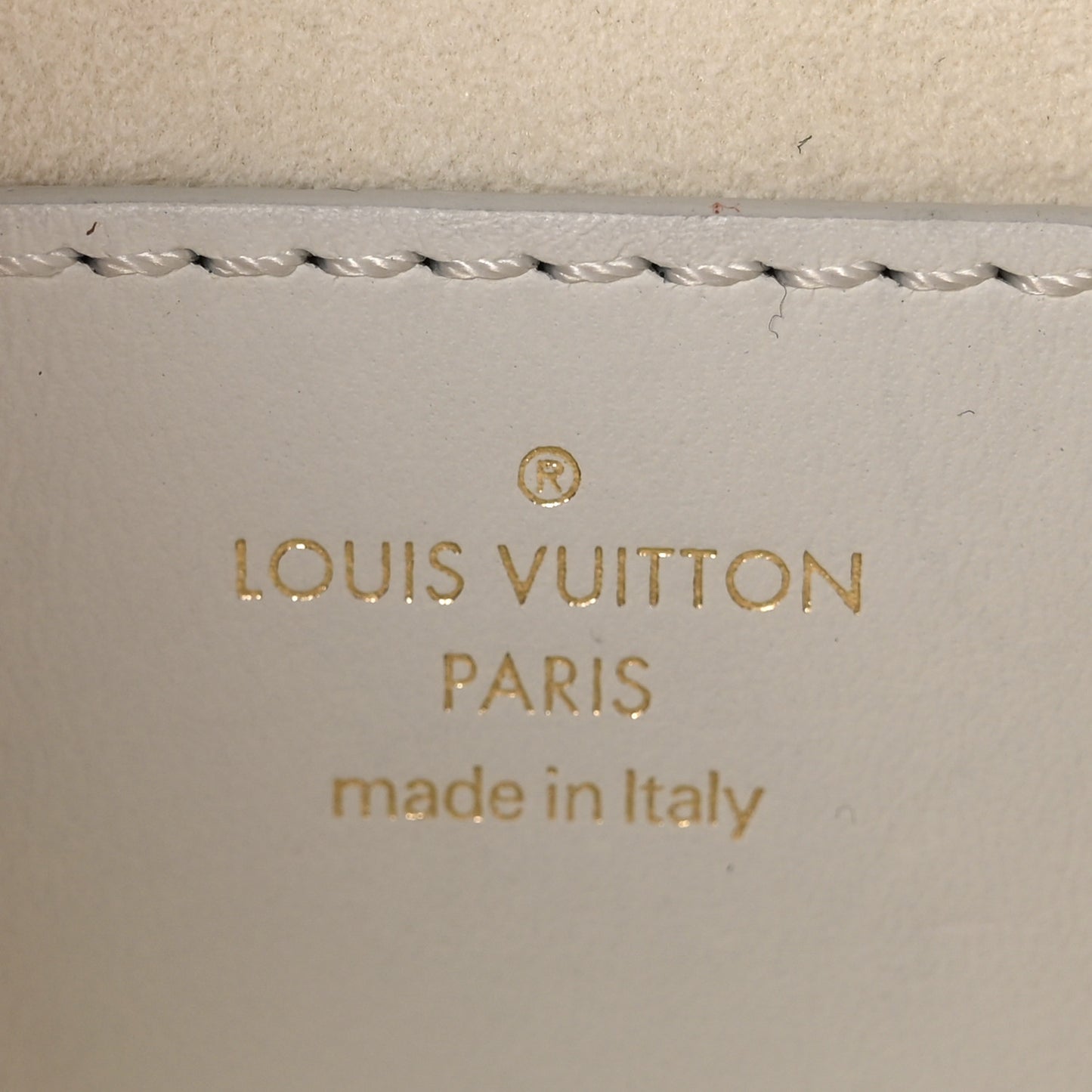 LOUIS VUITTON Calfskin New Wave Multi Pochette Snow