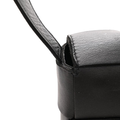 Bottega Veneta Lambskin Maxi Intrecciato Extra Mini Cassette Crossbody Bag Black 12 of 12