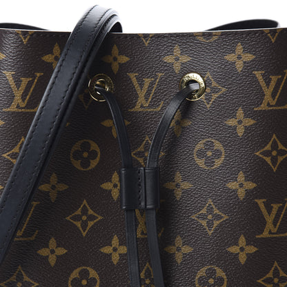 Louis Vuitton Monogram Neonoe MM Black 10 of 10