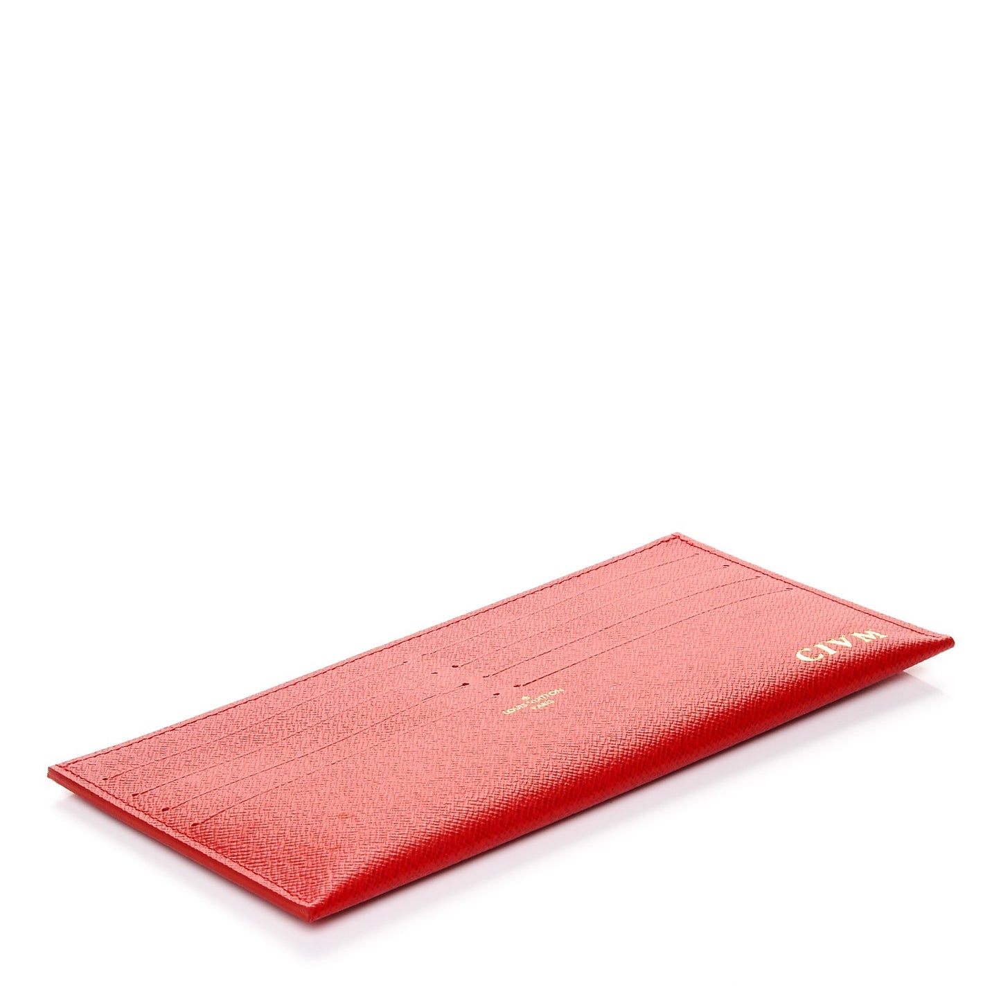 Calfskin Felicie Chain Wallet Card Holder Insert