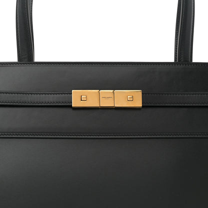 Saint Laurent Calfskin Medium Manhattan Shopper Tote Black 8 of 10