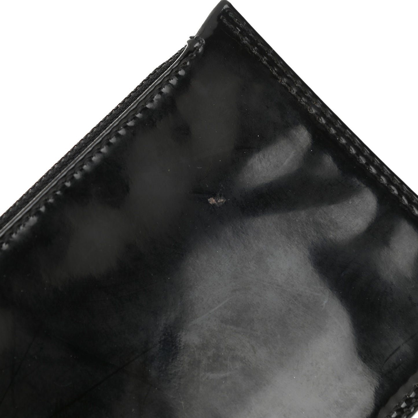 Vinyl Quilted Large Paris Biarritz Tote Black