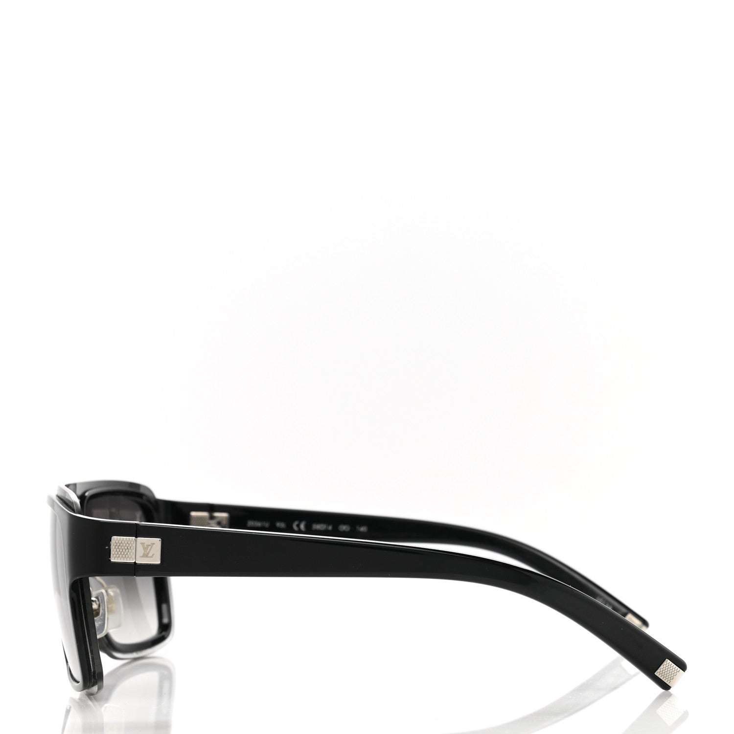 Louis Vuitton Acetate Enigme GM Sunglasses Z0361U Black 3 of 8
