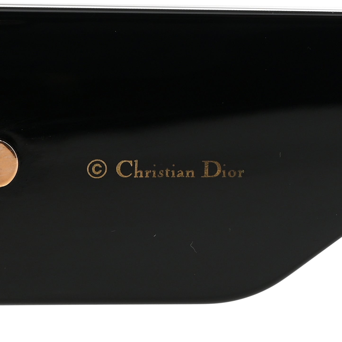Acetate DiorSo Light 1 Shield Sunglasses Black