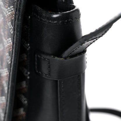 Goyard Goyardine Belvedere MM Messenger Bag Black 29 of 35