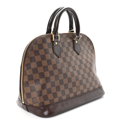 Louis Vuitton Damier Ebene Alma PM 3 of 9
