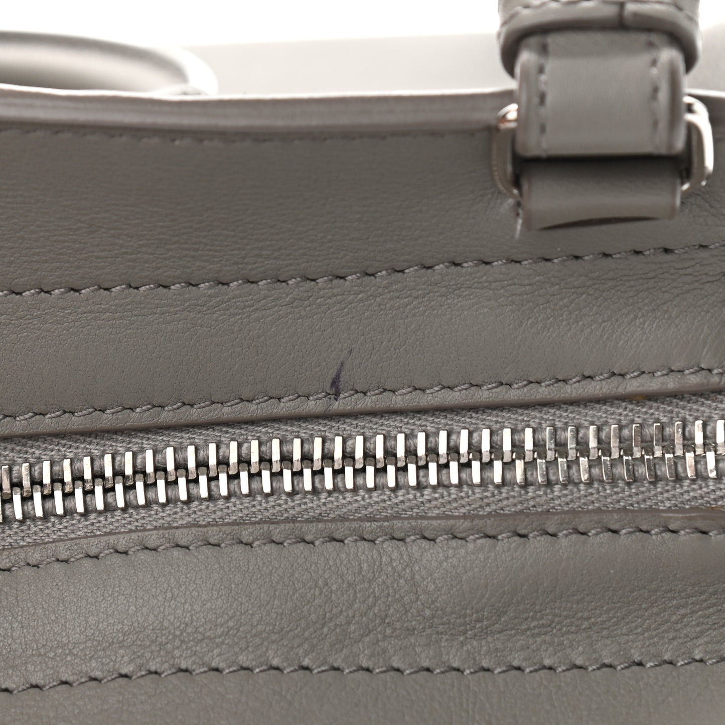 Calfskin Monogram Baby Cabas Fog