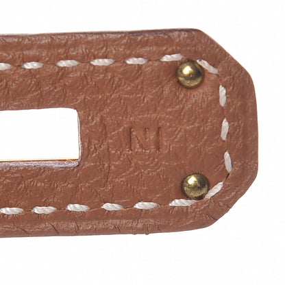 Hermes Togo Kelly Retourne 32 Gold 8 of 11