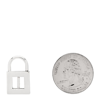 Tiffany Sterling Silver Letter I Lock Charm Pendant 2 of 4