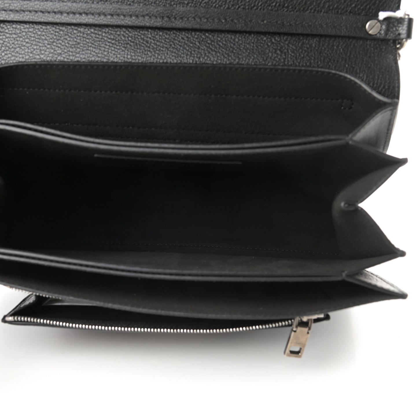 Sugar Goatskin Medium GV3 Shoulder Bag Black