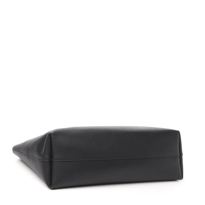 Saint Laurent Calfskin Large Shopping Tote Black 4 of 9