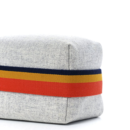 Hermes Canvas Small Bride-A-Brac Pouch Gris Flanelle 9 of 9