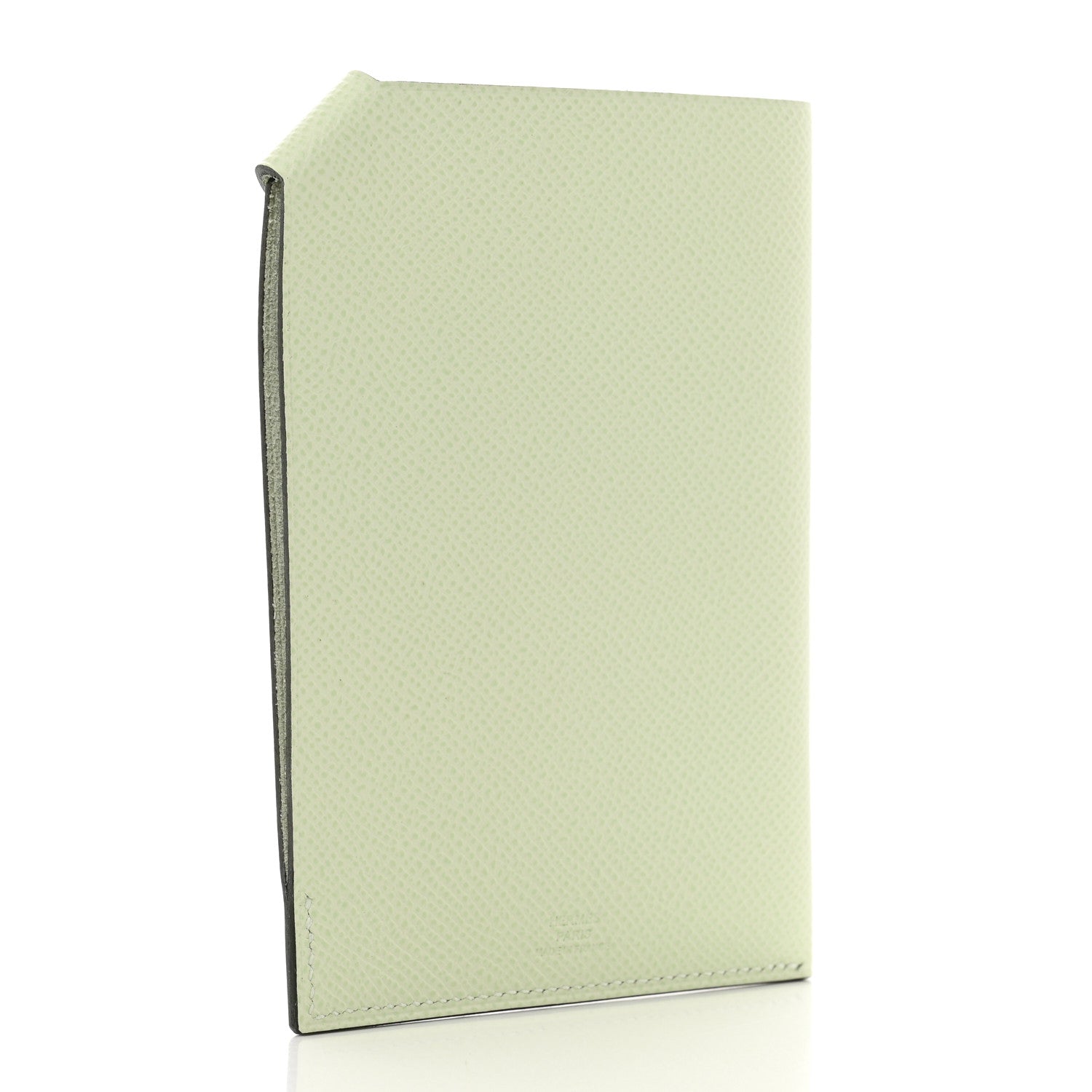 Hermes Epsom Tarmac PM Passport Holder Vert Fizz 3 of 7