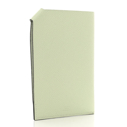 Hermes Epsom Tarmac PM Passport Holder Vert Fizz 3 of 7