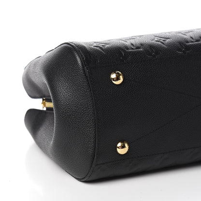 Louis Vuitton Empreinte Montaigne MM Black 8 of 9