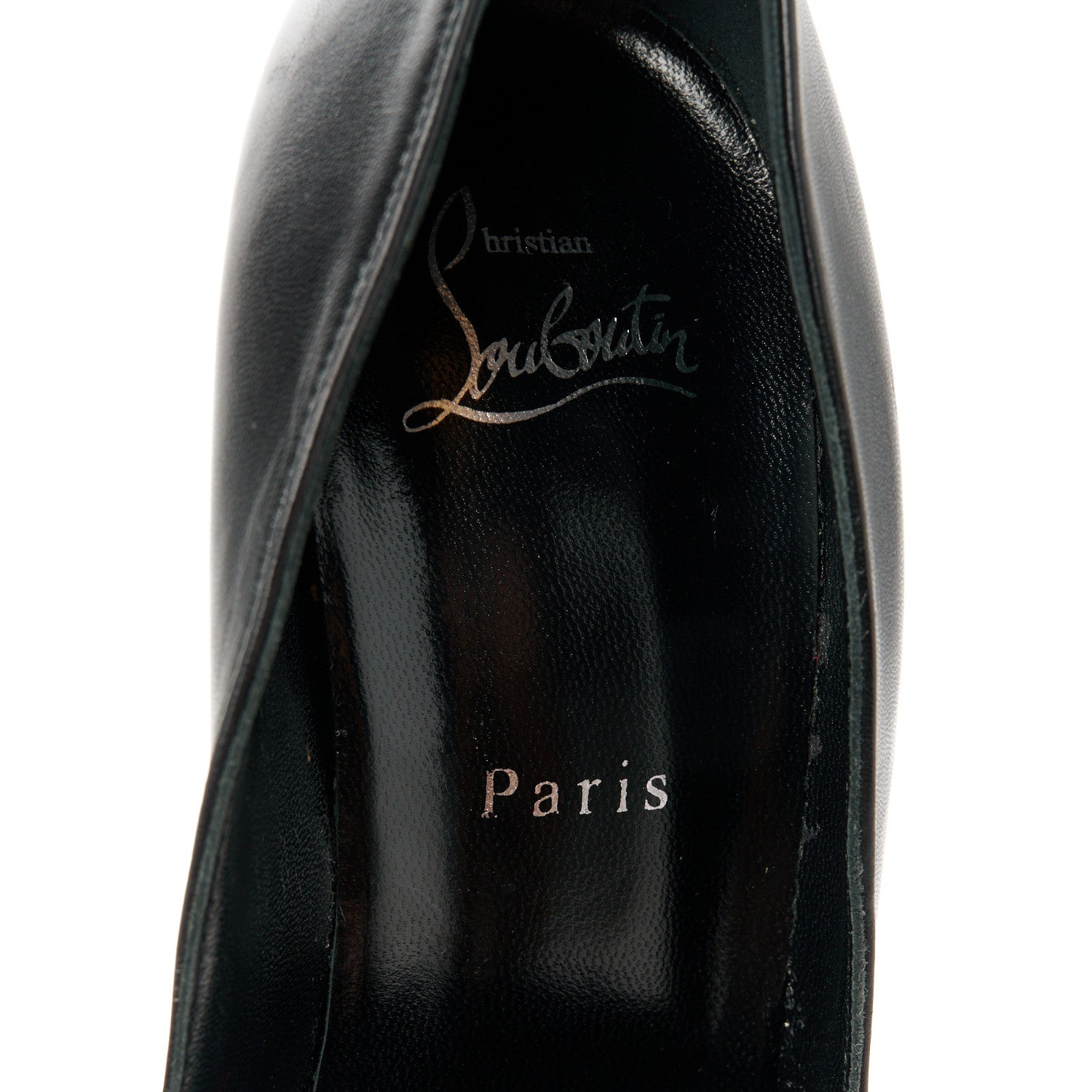 Christian Louboutin Kid Dolly 160 Pumps 38.5 Black 7 of 8