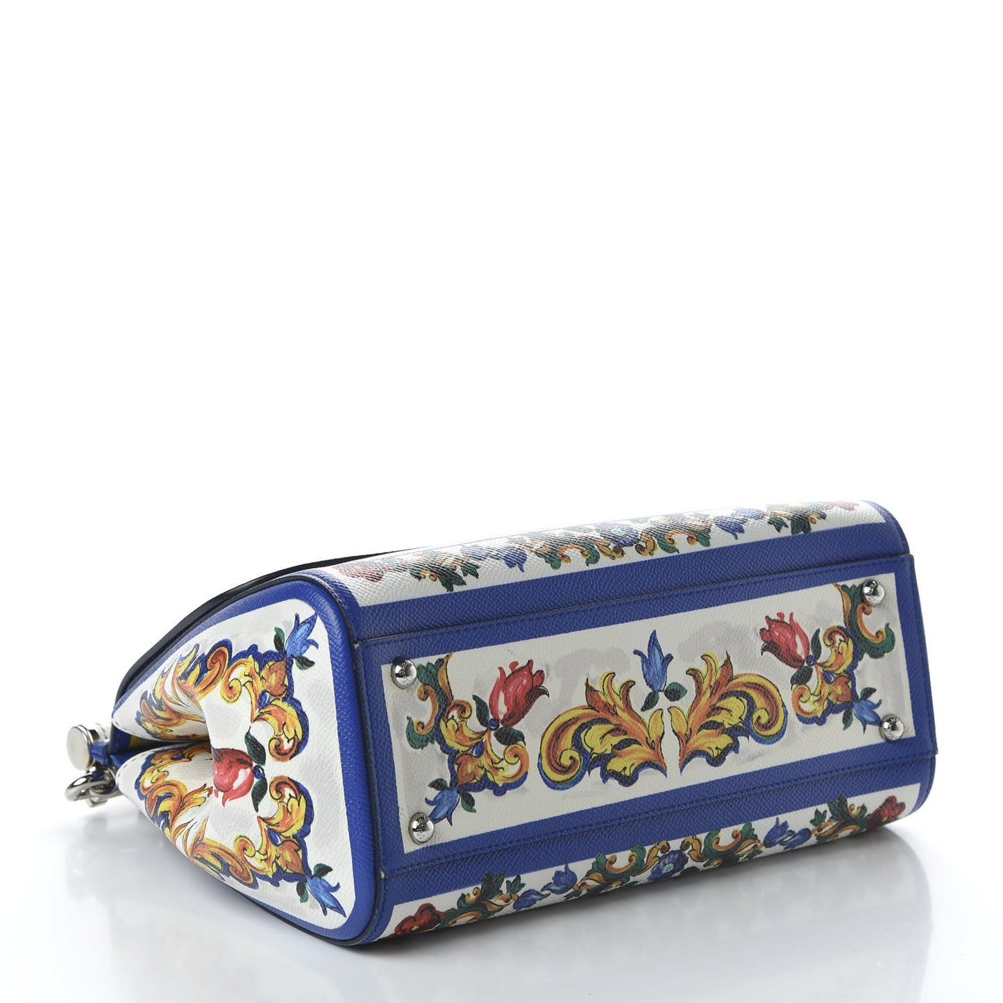 Dauphine Majolica Print Medium Miss Sicily Satchel Multicolor
